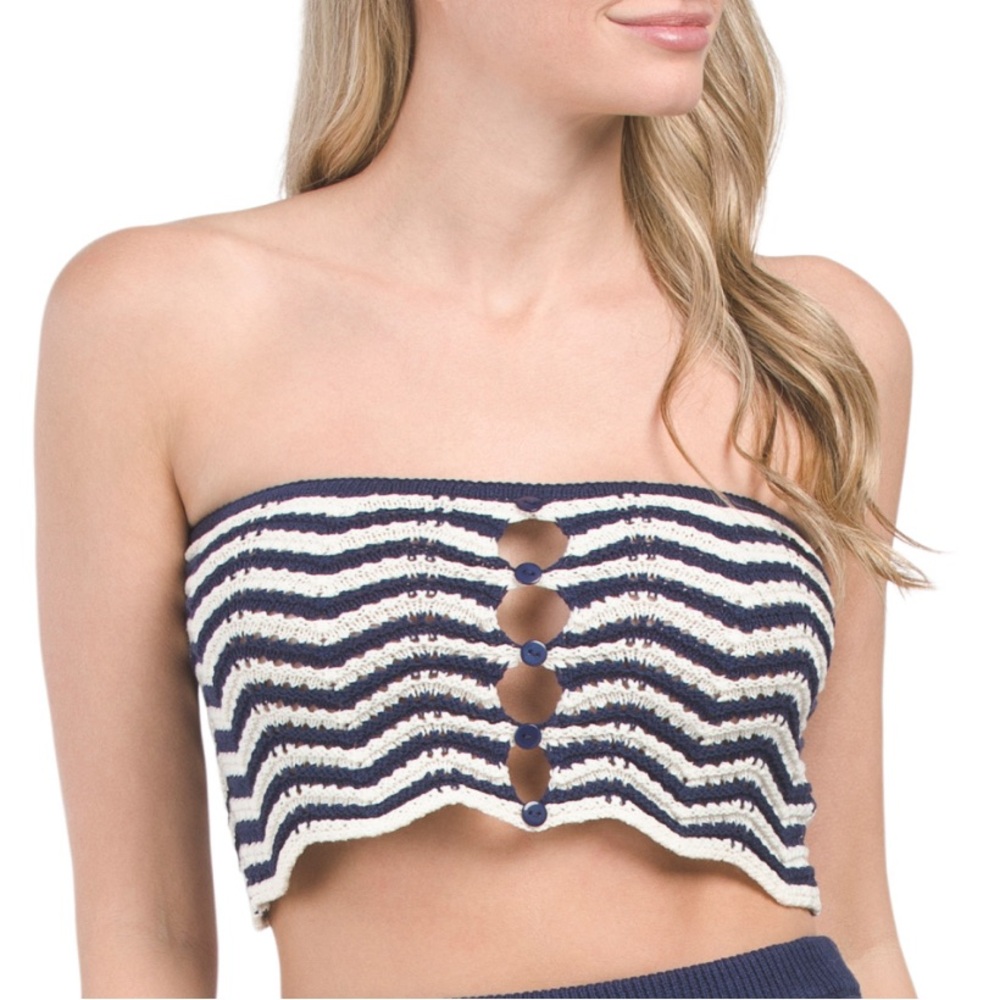 4TH & RECKLESS Island Crochet Tube - Size L. NWT